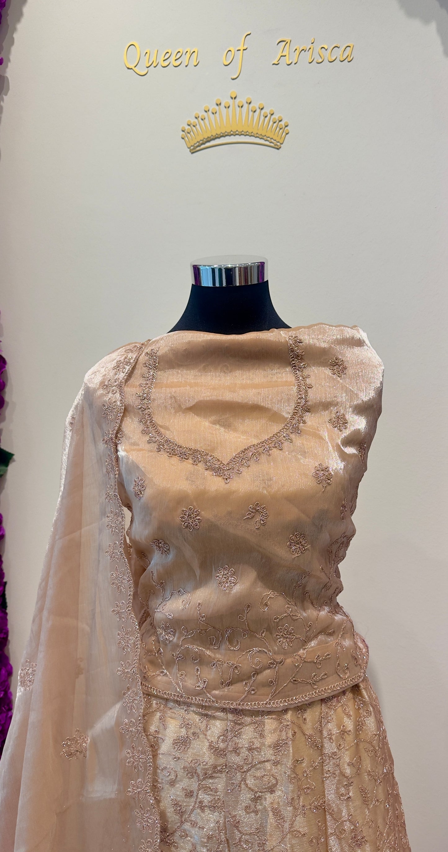 elegant champagne gold lehenga designs with luxury embroidery and premium bridal styling.