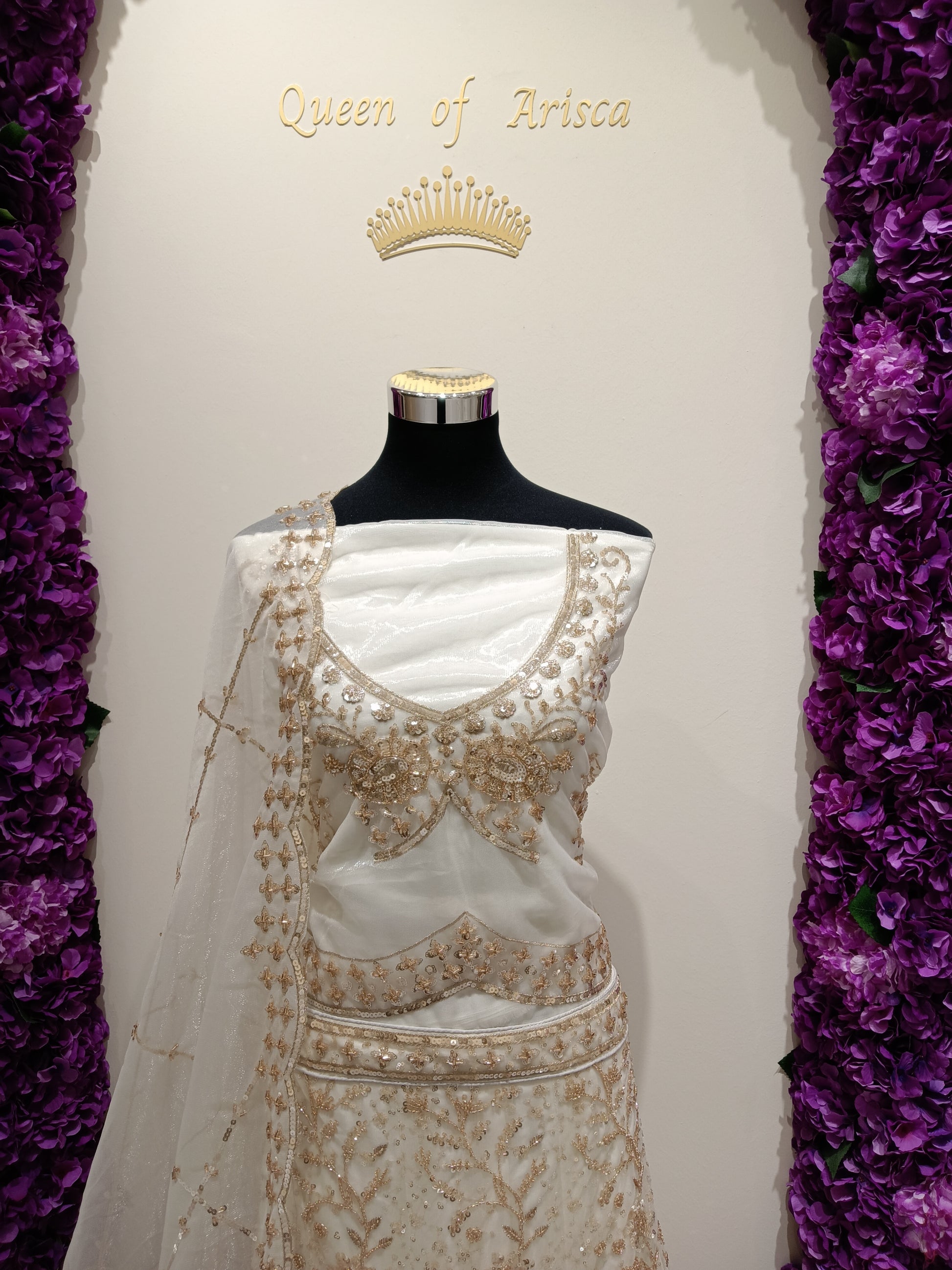 intricate embroidery, shimmering sequins, and luxurious detailing. Crafted from premium net fabric .