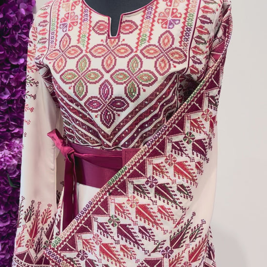 Palestinian dress in doha 