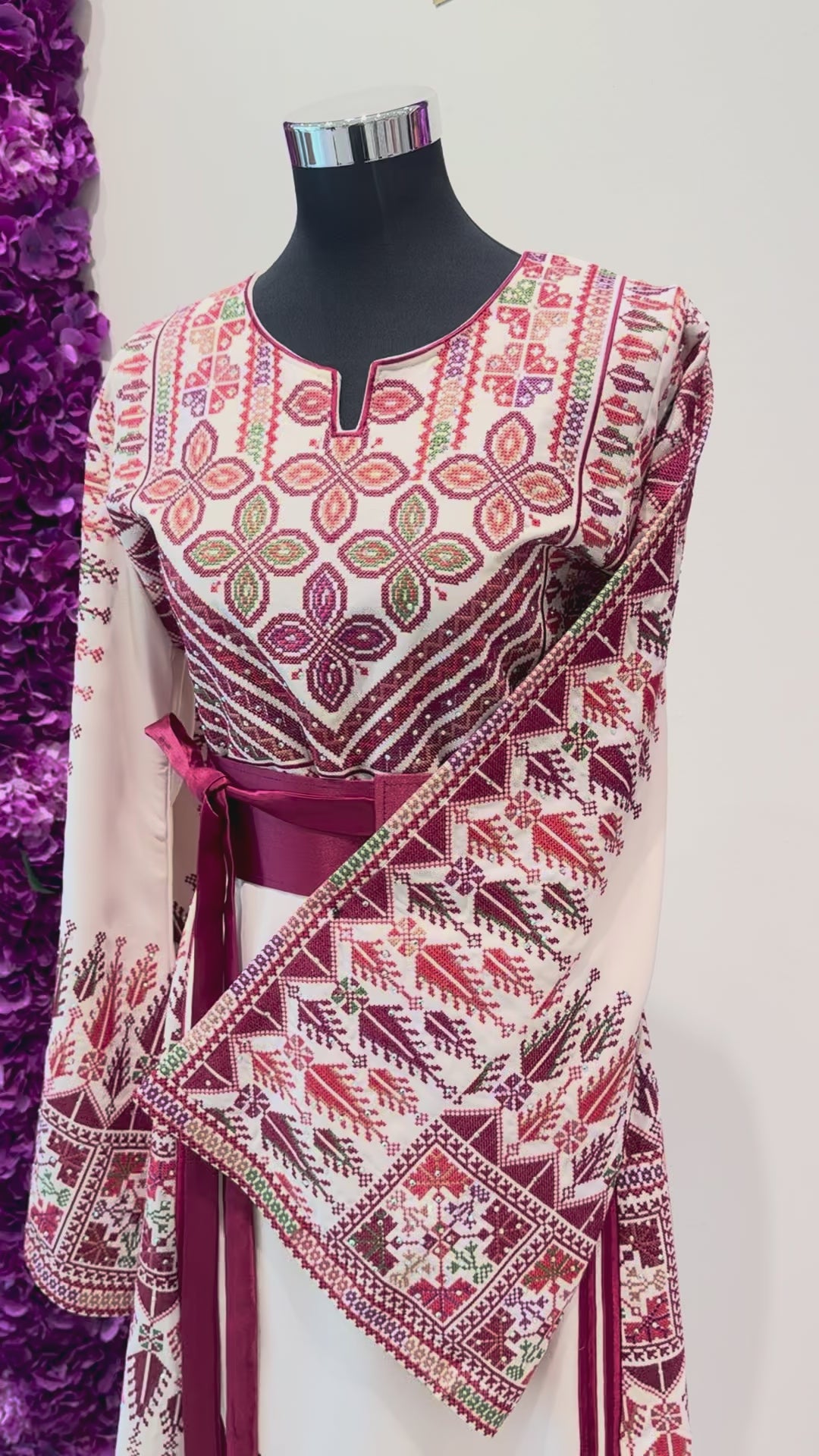 Palestinian dress in doha 